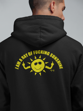 Load image into Gallery viewer, I Am A Ray Of Fucking Sunshine Hoodie
