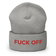 Load image into Gallery viewer, Fuck Off Cuffed Beanie
