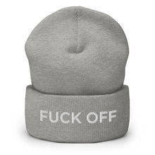 Load image into Gallery viewer, Fuck Off Cuffed Beanie
