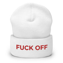 Load image into Gallery viewer, Fuck Off Cuffed Beanie
